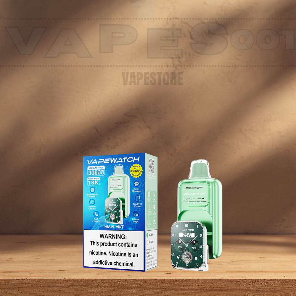 miami-mint-jnr-vapewatch-30000-puffs-vapes-prix-lot-35-euros-france-belgique